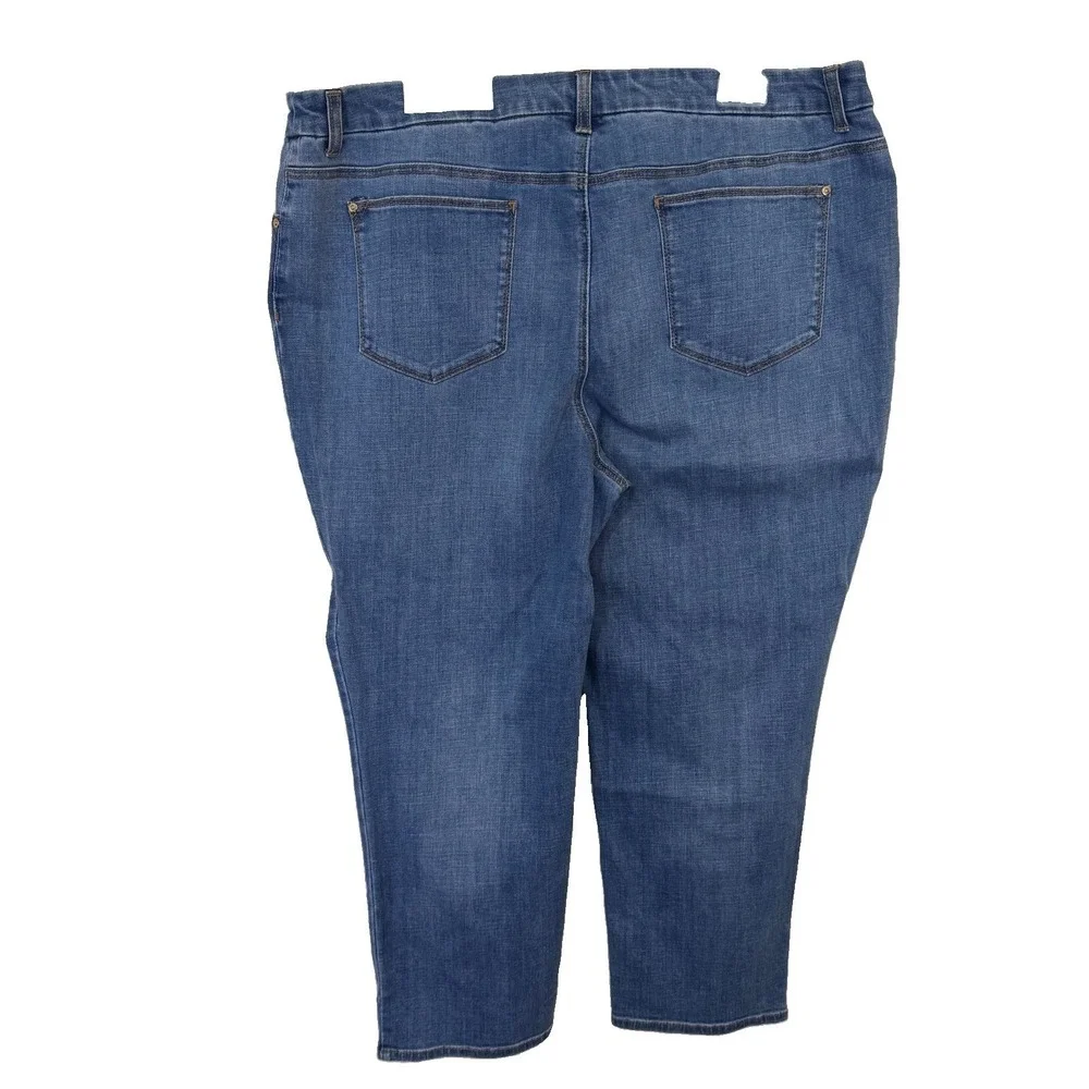 Chicos SO SLIMMING Jeans Woman 18P/3.5P GIRLFRIEND ANKLE EMBELLISHED Crystals